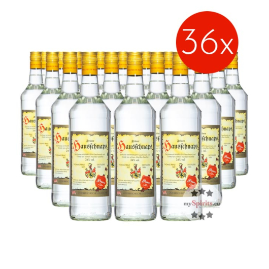Prinz: Hausschnaps / 34% Vol. / 1 l - 36 Flaschen