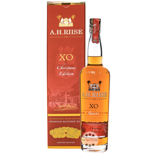A.H. Riise: XO Reserve Christmas Edition / 40 % vol / 0,7 Liter-Flasche