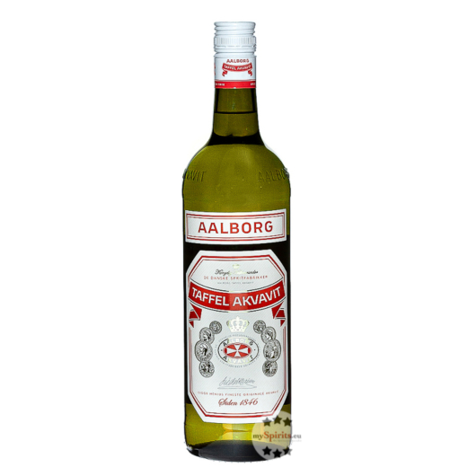 Aalborg Taffel Akvavit / 45 % Vol. / 1,0 Liter-Flasche