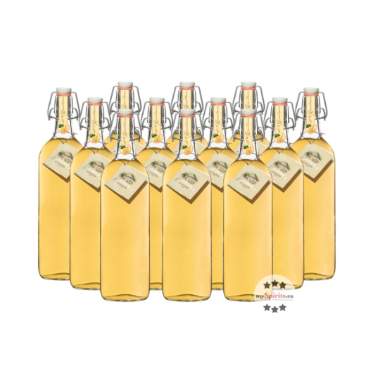 12 x Prinz: Alte Williams-Christ-Birne im Holzfass gereift / 41 % vol / 12 x 1,0 Liter-Flasche