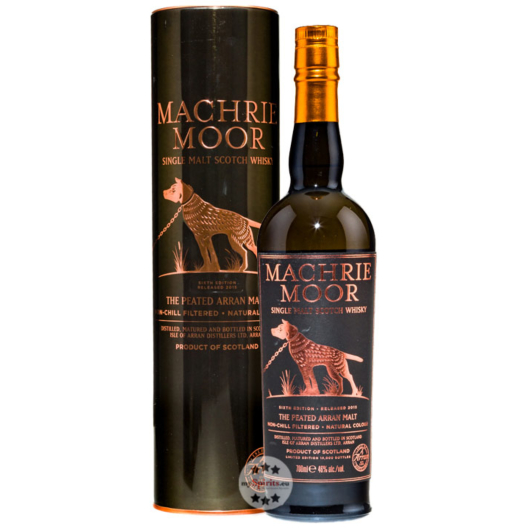 Arran Machrie Moor Whisky / 46 % Vol. / 0,7 Liter-Flasche in Geschenkdose