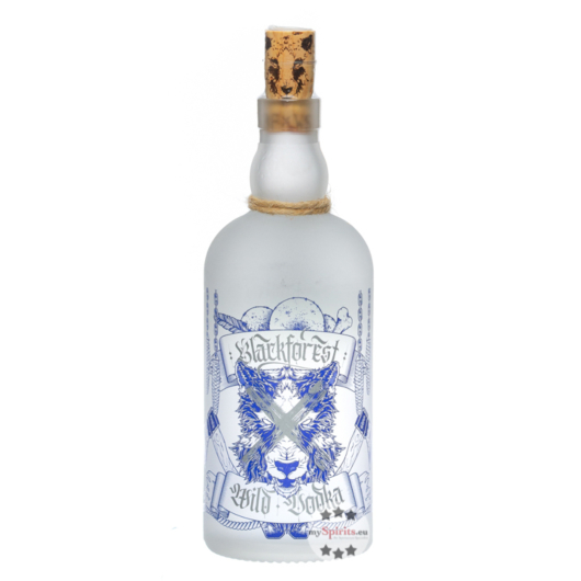 Wild Brennerei Blackforest Wild Vodka / 40 % Vol. / 0,5 Liter-Flasche