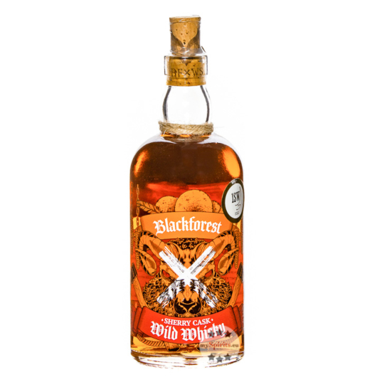 Wild Brennerei Black Forest Wild Whisky Sherry Cask / 42 % Vol. / 0,5 Liter-Flasche