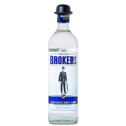 Broker's London Dry Gin / 40 % vol / 0,7 Liter-Flasche