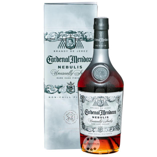 Cardenal Mendoza Nebulis Unusually Smoky Brandy de Jerez / 40 % Vol. / 0,7 Liter-Flasche in Geschenkbox
