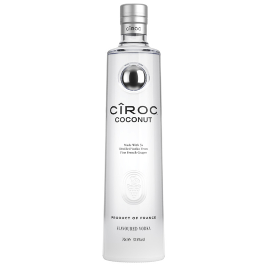 Cîroc Coconut-Vodka mit Kokosnuss aromatisierter Wodka / 37,5 % Vol. / 0,7 Liter-Flasche