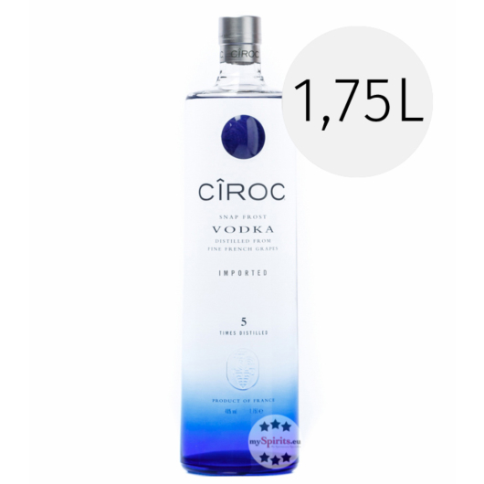 Cîroc Snap Frost Vodka / 40 % Vol. / 1,75 Liter-Flasche