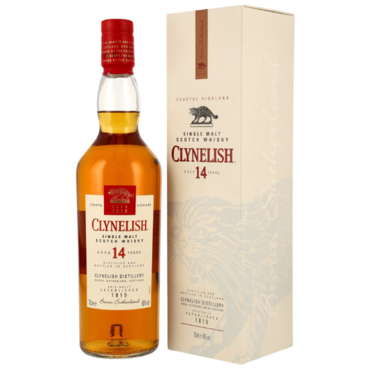 Clynelish 14 Jahre Single Malt Scotch Whisky / 46 % vol / 0,7 Liter-Flasche