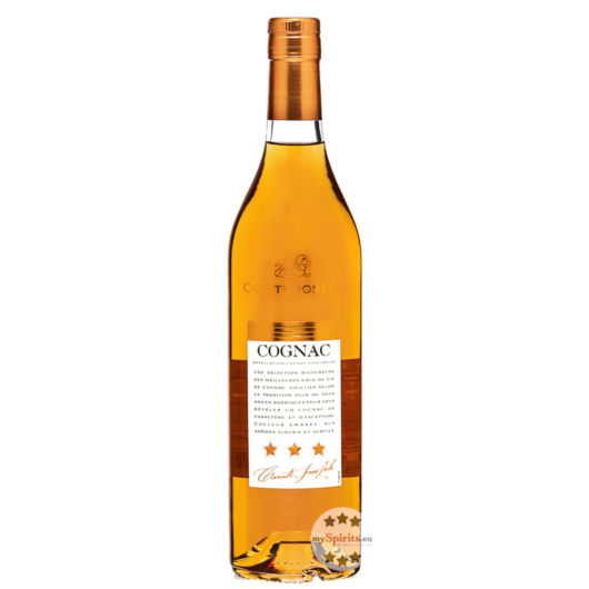 Comte Joseph 3 Sterne Cognac / 40 % vol / 0,7 Liter-Flasche