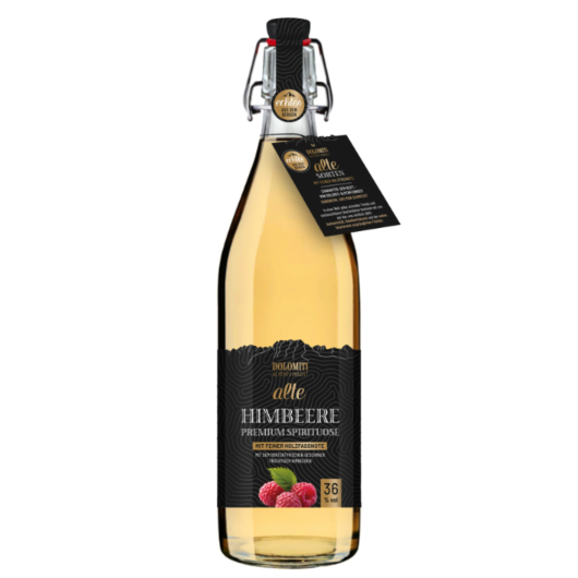 Dolomiti Alte Himbeere / 36 % vol / 1,0 Liter-Flasche