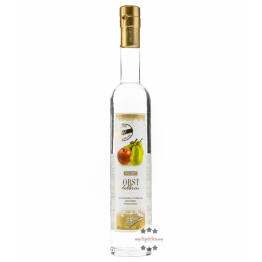 Dolomiti Obst Edelbrand / 40 % Vol. / 0,5 Liter-Flasche