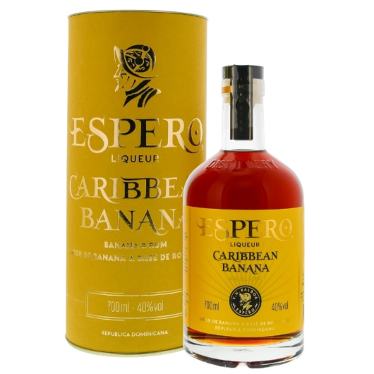 Espero Caribbean Banana Liqueur / 40 % vol / 0,7 Liter-Flasche