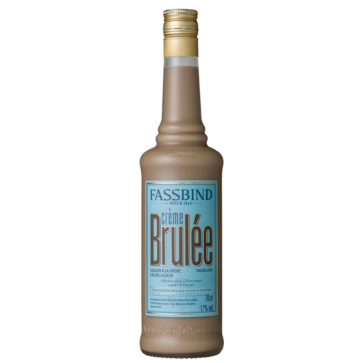 Fassbind Crème Brûlée Likör / 17 % vol / 0,7 Liter-Flasche