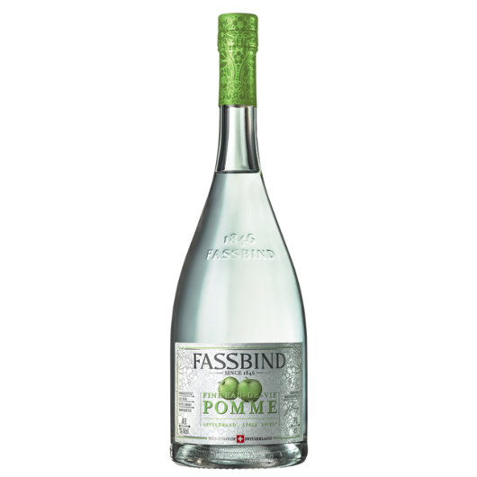 Fassbind Eau-de-Vie Pomme Apfelbrand / 43 % vol / 0,7 Liter-Flasche