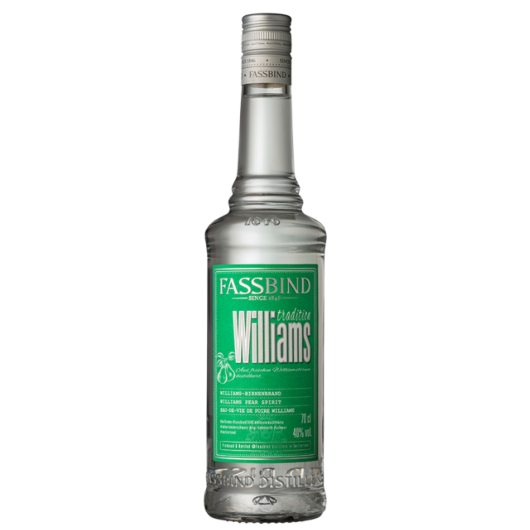 Fassbind Tradition Williams Birnenbrand / 40 % vol / 0,7 Liter-Flasche