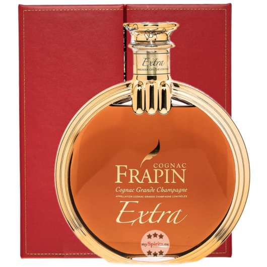 Cognac Frapin: Extra Premier Cru / 40 % vol / 0,7 Liter-Flasche in Geschenkschatulle