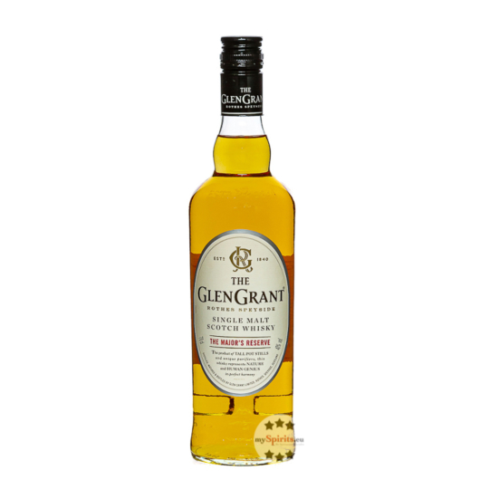 The Glen Grant The Major‘s Reserve Single Malt Scotch Whisky / 40 % Vol. / 0,7 Liter-Flasche