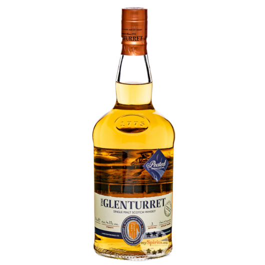 The Glenturret Peated Single Malt Scotch Whisky / 43 % vol / 0,7 Liter-Flasche