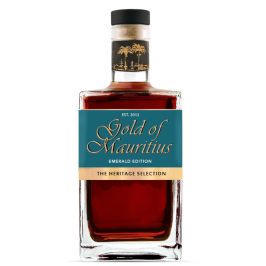 Gold of Mauritius Emerald Edition Rum / 40 % vol / 0,7 Liter-Flasche