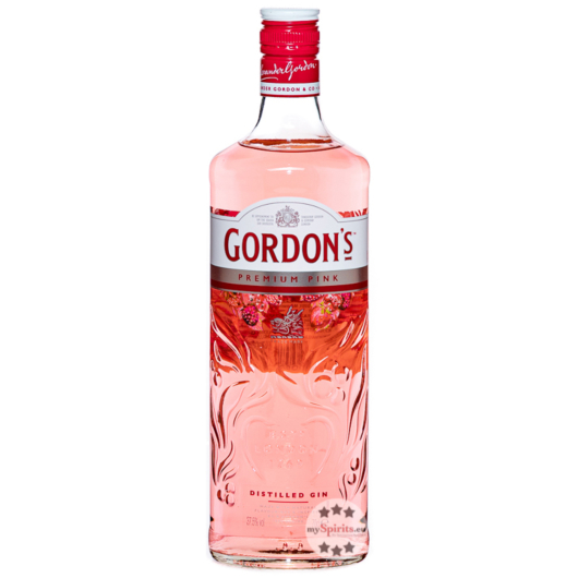 Gordon's Premium Pink Distilled Gin / 37,5 % Vol. / 0,7 Liter-Flasche