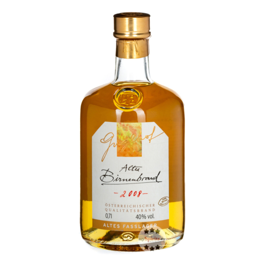 Guglhof: Alter Birnenbrand - Jahrgangsbrand / 40% Vol. / 0,7 Liter - Flasche