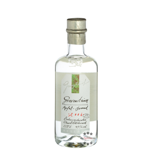 Guglhof: Gravensteiner Apfel Brand - Jahrgangsbrand / 43% Vol. / 0,35 Liter - Flasche