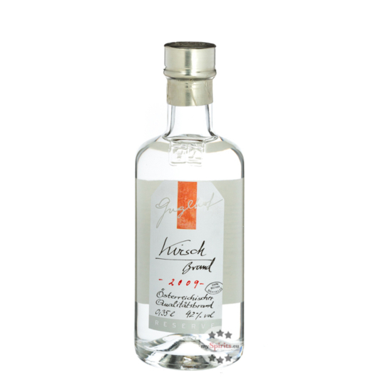 Guglhof: Kirsch Brand - Jahrgangsbrand / 42 % Vol. / 0,35 Liter - Flasche