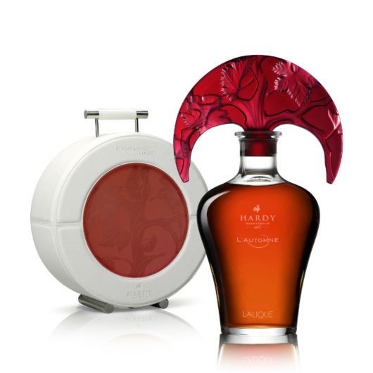 Hardy Cognac: Automne - Herbst / 41 % vol / 0,7 Liter-Flasche in Lederkoffer