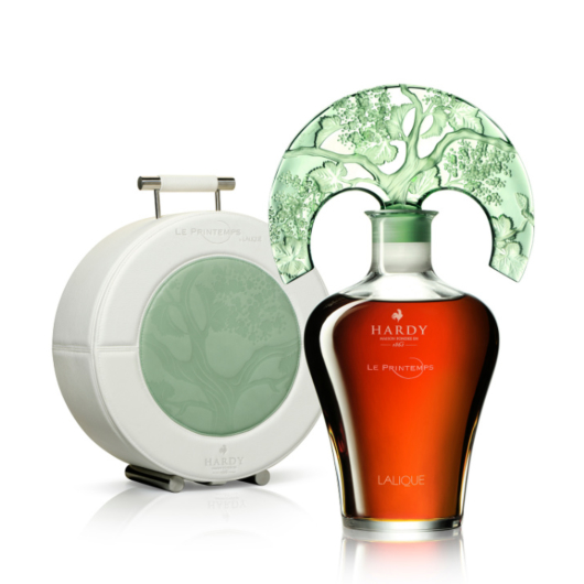 Hardy Cognac: Printemps - Frühling / 41 % vol / 0,7 Liter-Flasche in Lederkoffer