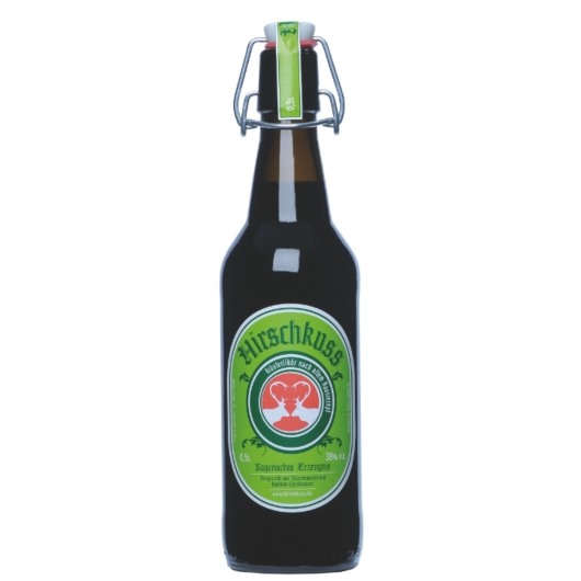 Hirschkuss Kräuterlikör / 38 % vol / 0,5 Liter-Flasche