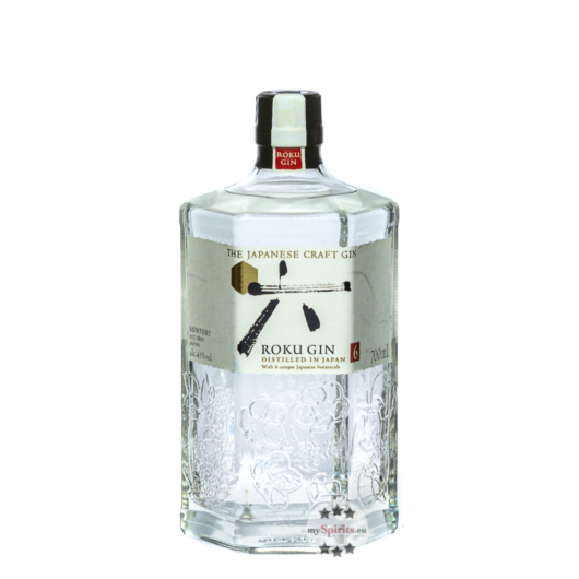 Roku Gin The Japanese Craft Gin / 43 % vol / 0,7 Liter-Flasche