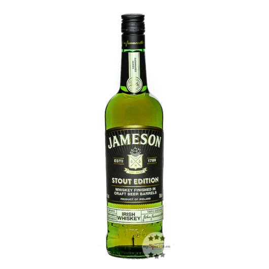 Jameson Caskmates Stout Edition Irish Whiskey / 40 % Vol. / 0,7 Liter-Flasche