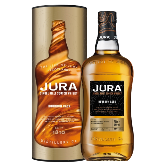 Jura Bourbon Cask Single Malt Scotch Whisky / 40 % vol / 0,7 Liter-Flasche