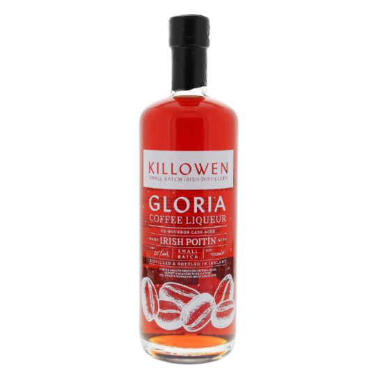 Killowen Gloria Cask Aged Coffee Liqueur / 20 % vol / 0,7 Liter-Flasche