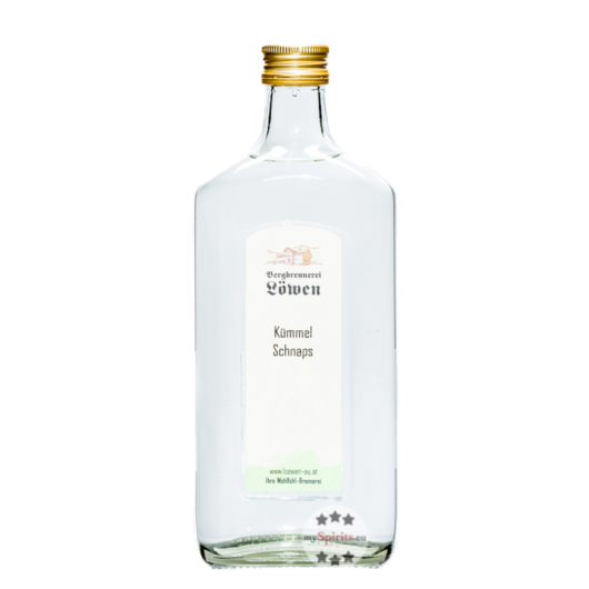 Löwen Kümmel Schnaps / 40 % Vol. / 0,5 Liter-Flasche