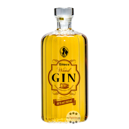 Löwen Wood Gin / 40 % Vol. / 0,35 Liter-Flasche in Geschenkdose