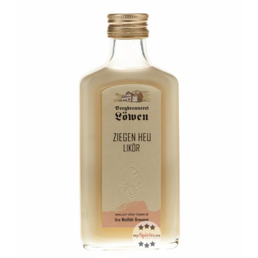 Löwen Ziegen Heu Likör / 16 % Vol. / 0,2 Liter-Flasche
