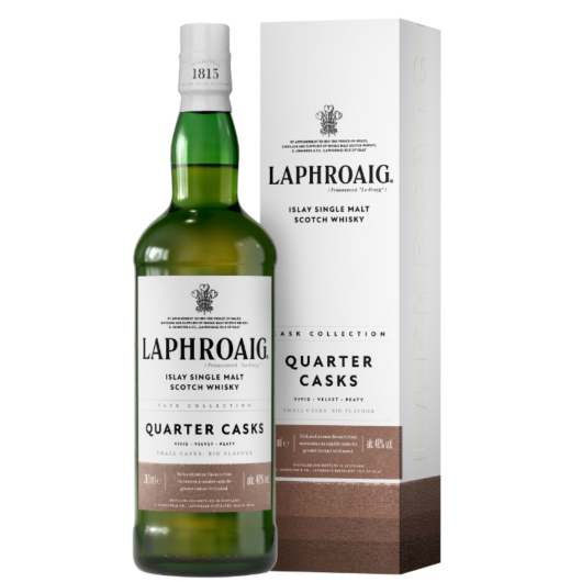 Laphroaig Quarter Cask Islay Single Malt Scotch Whisky / 48 % Vol. / 0,7 Liter-Flasche in Geschenkbox