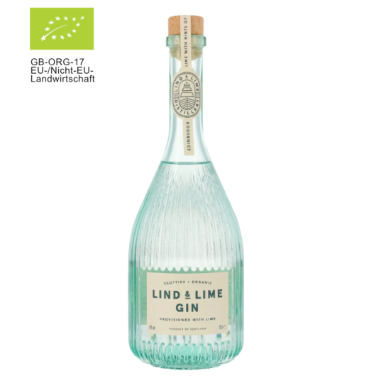 The Port of Leith Distillery: Scottish Maritime Lind & Lime Gin Bio / 44 % vol / 0,7 Liter-Flasche
