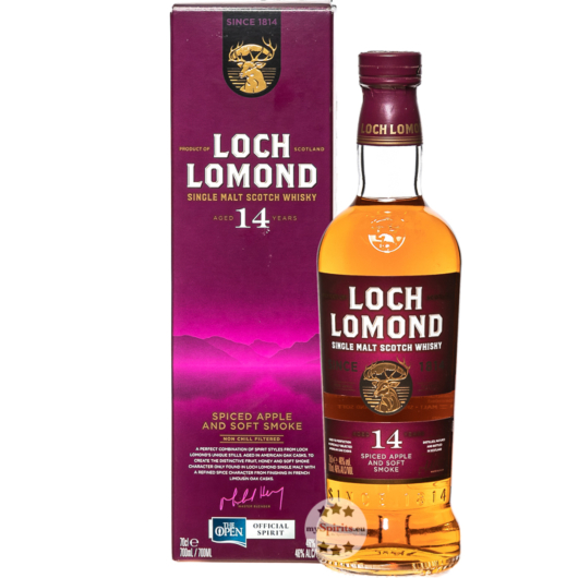 Loch Lomond 14 Years Single Malt Scotch Whisky / 46 % Vol. / 0,7 Liter-Flasche in Geschenkbox
