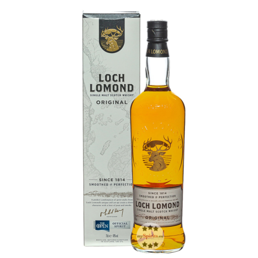 Loch Lomond Original Single Malt Scotch Whisky / 40 % Vol. / 0,7 Liter-Flasche in Geschenkbox