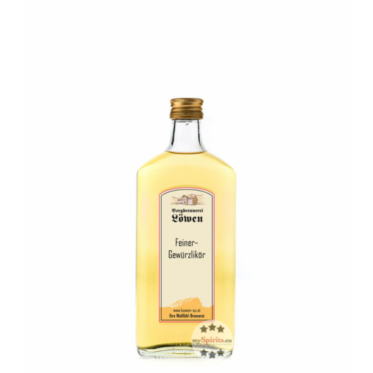 Löwen: Feiner Gewürzlikör / 30% Vol. / 0,2 Liter - Flasche