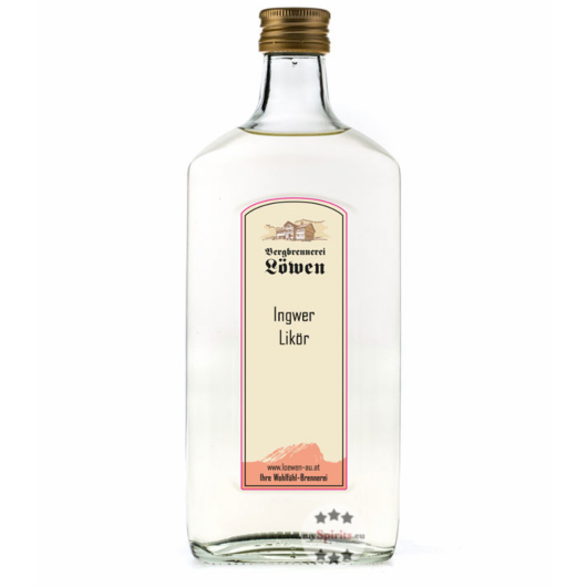 Löwen Ingwer Likör / 24 % Vol. / 0,5 Liter-Flasche
