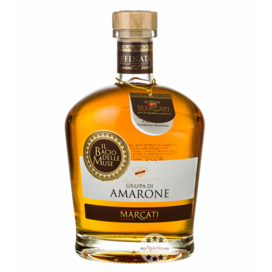 Marcati Grappa Amarone Affinata in Carati di Rovere / 40 % Vol. / 0,7 Liter-Flasche