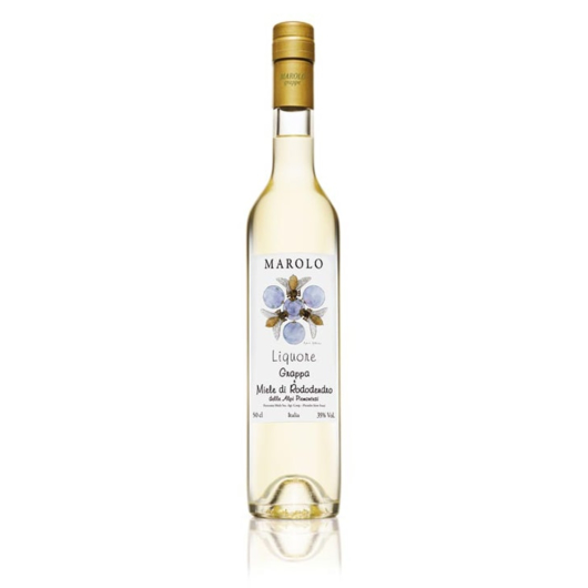 Marolo: Grappa e Miele Likör / 35 % vol / 0,5 Liter-Flasche