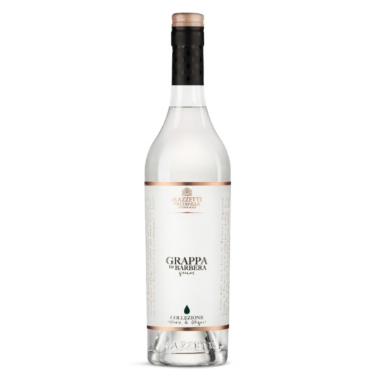 Mazzetti d'Altavilla Collezione Grappa di Barbera / 43 % Vol. / 0,7 Liter-Flasche