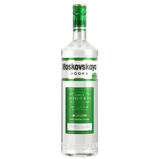 Moskovskaya Premium Vodka / 38 % vol / 1,0 Liter-Flasche