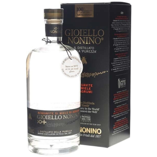 Nonino Gioiello Di Acacia - Feines Destillat aus Akazienhonig / 37 % vol / 0,5 Liter-Flasche