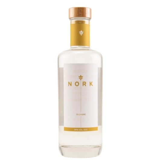 Nork Derbe Doppelkorn / 39 % vol / 0,5 Liter-Flasche