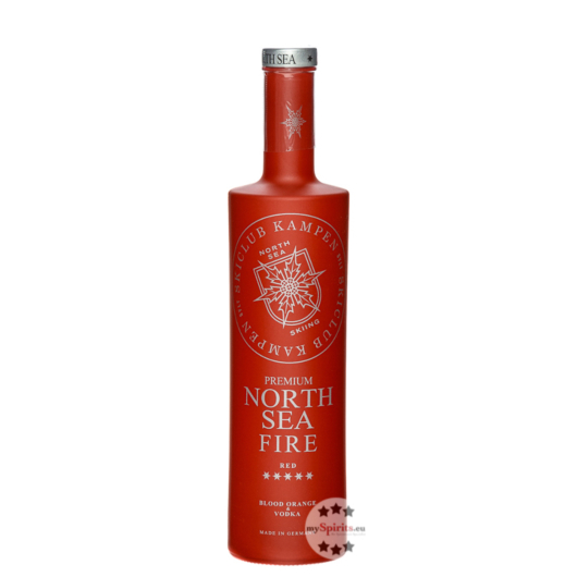 Skiclub Kampen: Premium North Sea Fire Blood Orange & Vodka / 15 % Vol. / 0,7 Liter-Flasche